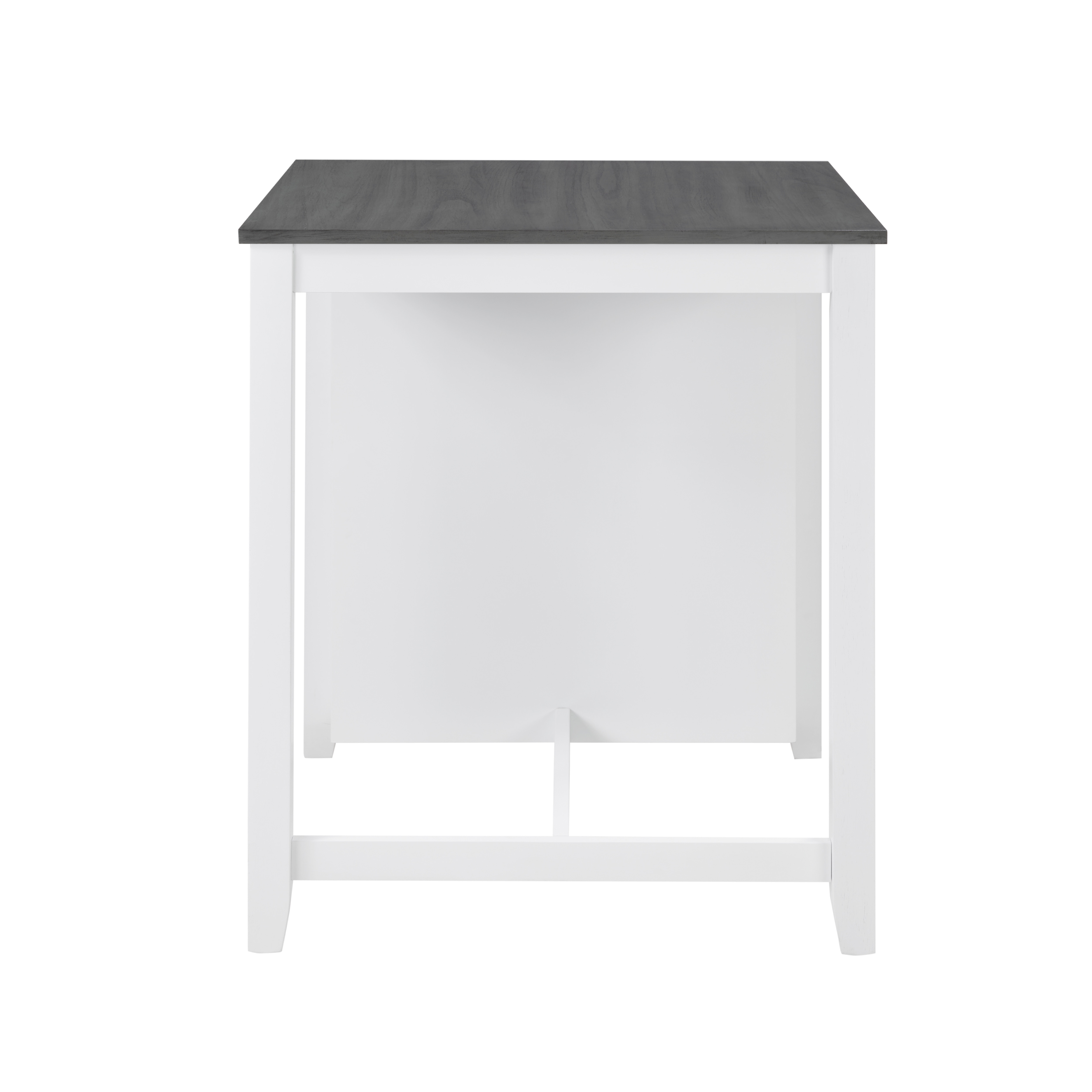 36" Modern Dining Table Set For 2 With Charging Station & 3-Tier Adjustable Storage | Space-Saving Kitchen Set With Upholstered Chairs For Small Spaces, Apartment,Off White_voghion.com
